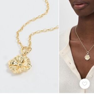 Gorjana flower necklace